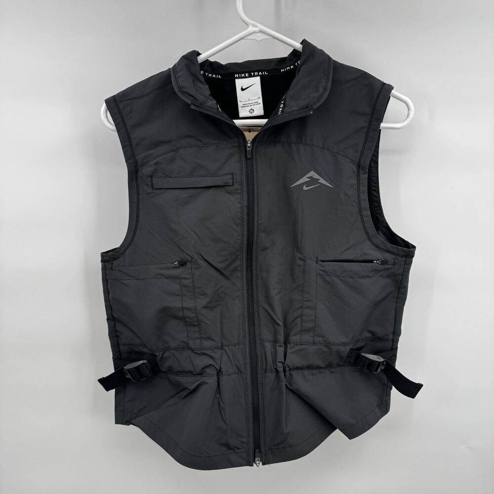 Nike Women's Trail Repel Running Vest Black Womens Size Medium FV6398
